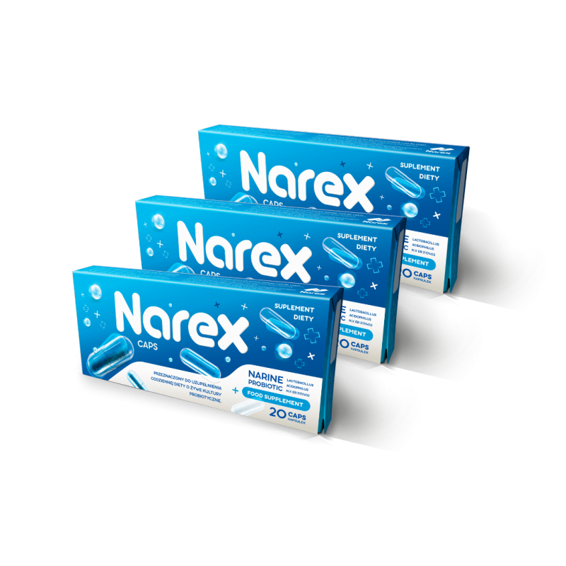 Narex Caps 3 sztuki