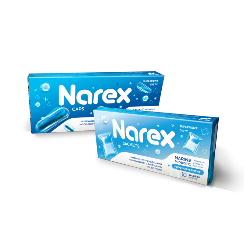 Narex Caps i Narex Sachets