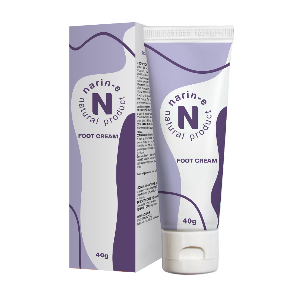 Narin-E Foot Cream with Narine Whey • 40 g
