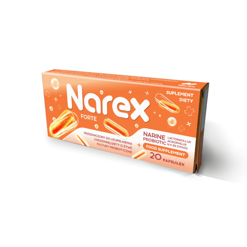 Narine Probiotic • Narex Forte • 20 capsules