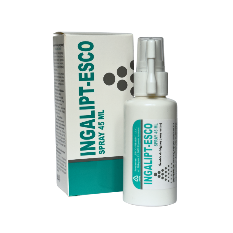 INGALIPT-ESCO Spray do Higieny Jamy Ustnej • 45 ml